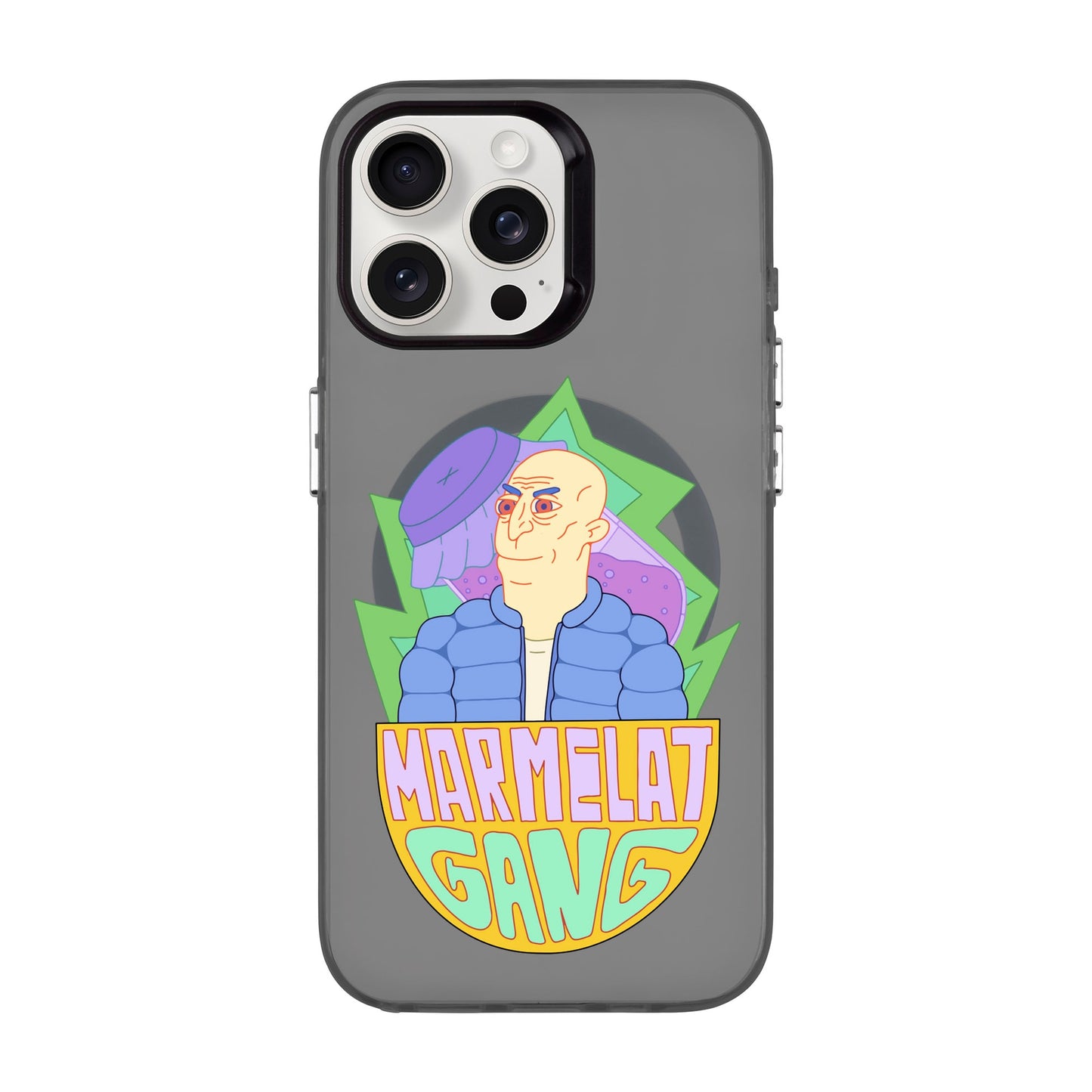 MARMELAT GANG-iPhone 15 Pro Max Hold Kılıf MagSafe Özellikli