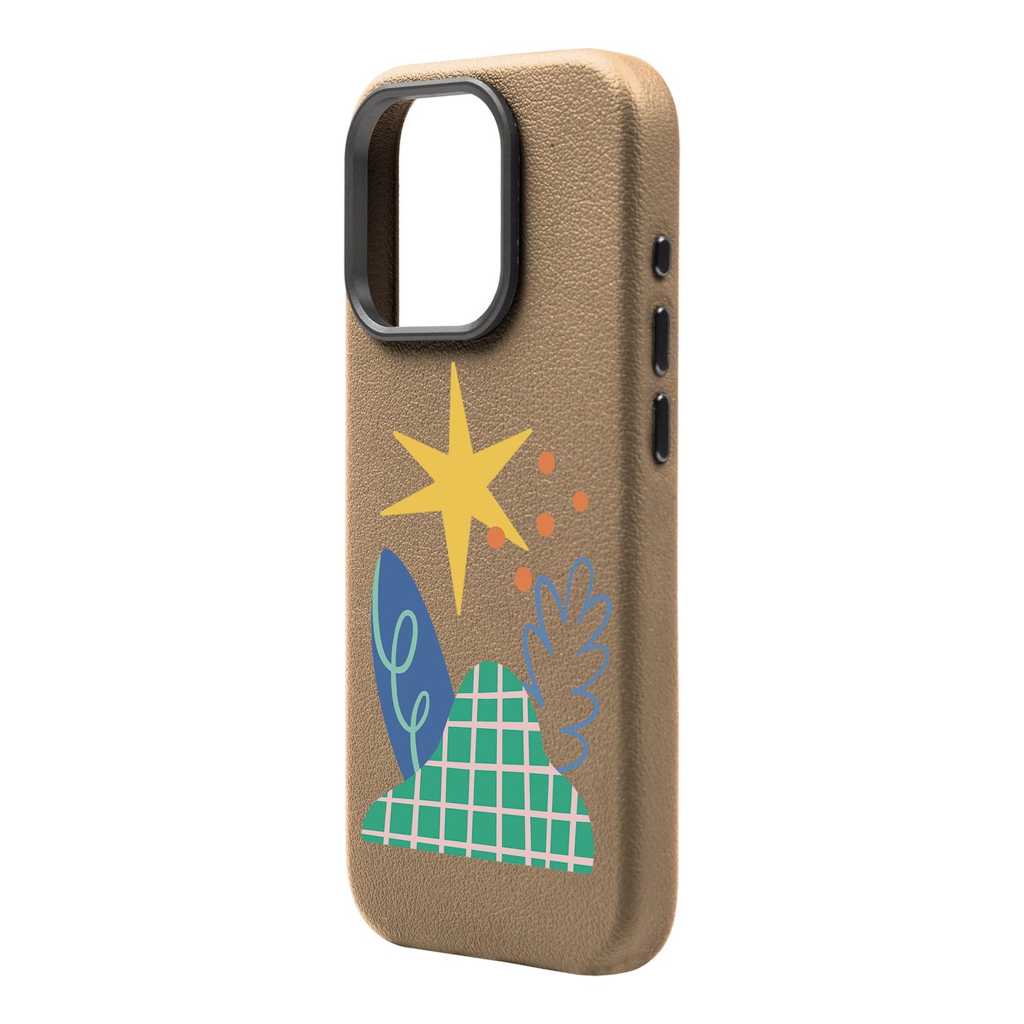 LITTLE NATURE-iPhone 16 Pro Max Leather Premium Kılıf MagSafe Özellikli