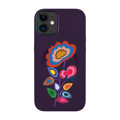 KNITTED FLOWER-Vigor Kılıf MagSafe Özellikli - iPhone 11