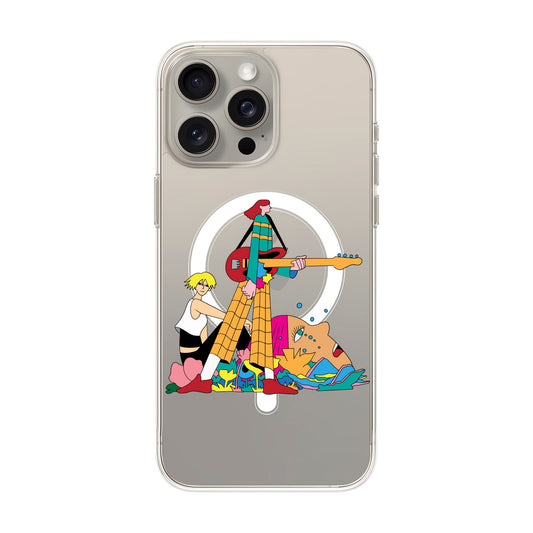 HER BAND-iPhone 15 Pro Max Solid Kılıf MagSafe Özellikli