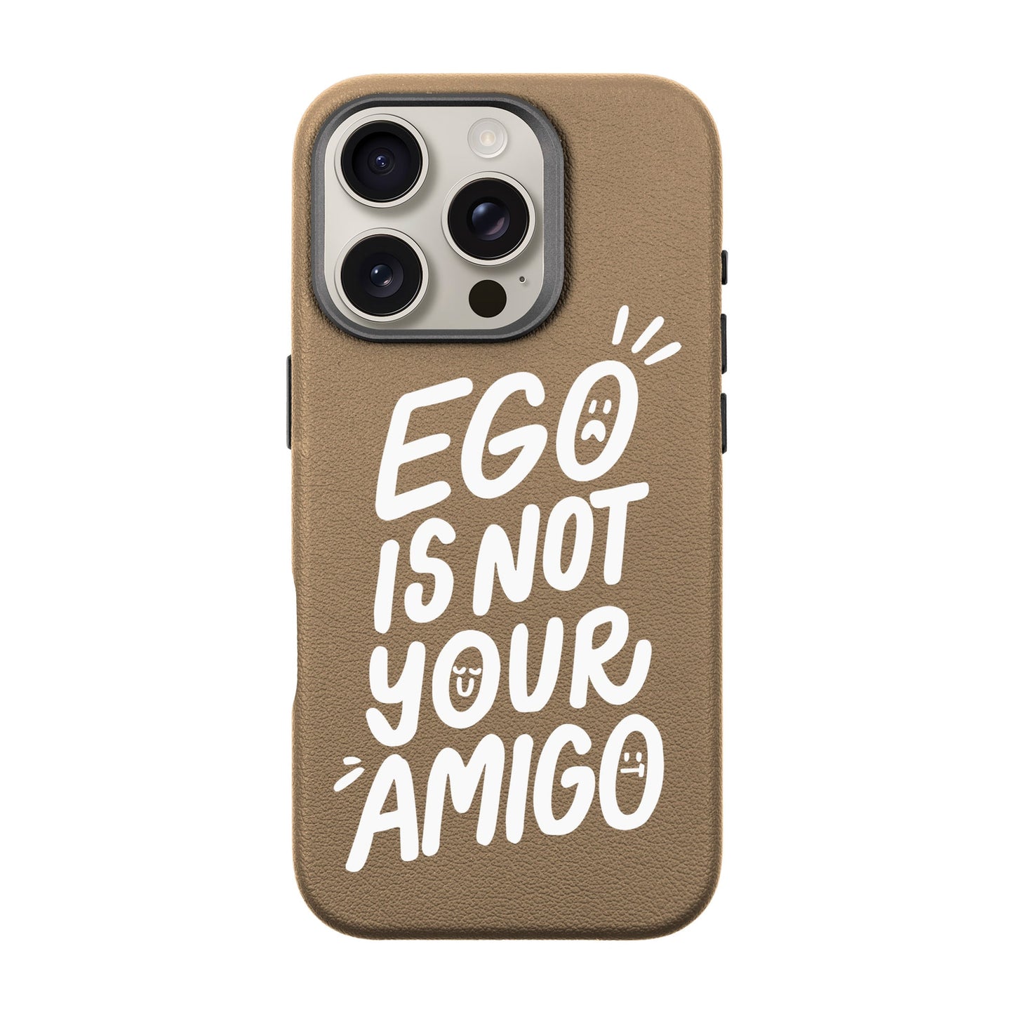 EGO-iPhone 16 Pro Leather Premium Kılıf MagSafe Özellikli