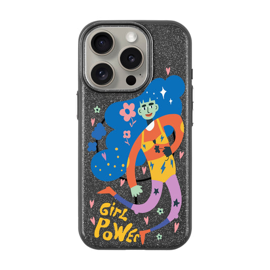 GIRL POWER-Radiant Kılıf MagSafe Özellikli - iPhone 15 Pro