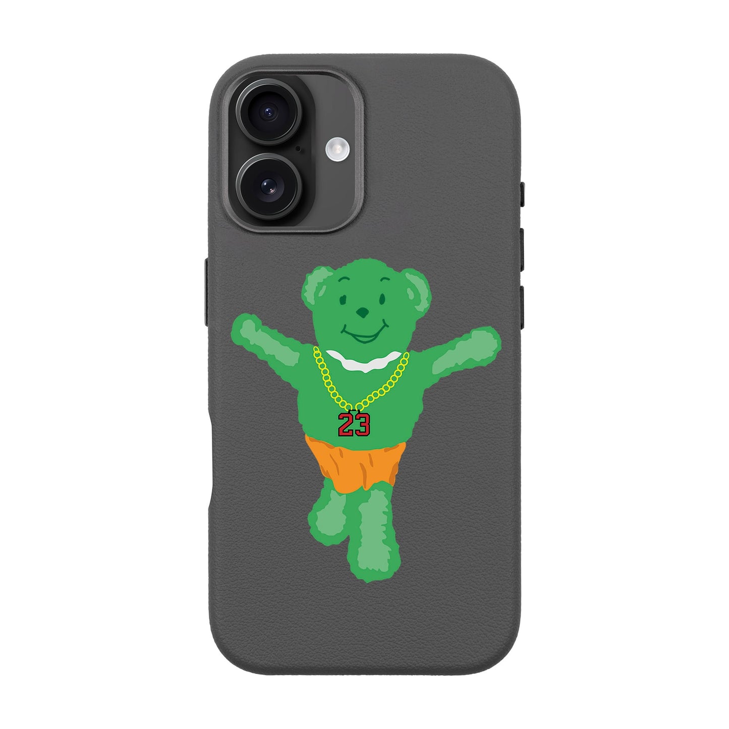 GREEN BEAR-iPhone 16 Plus Leather Premium Kılıf MagSafe Özellikli
