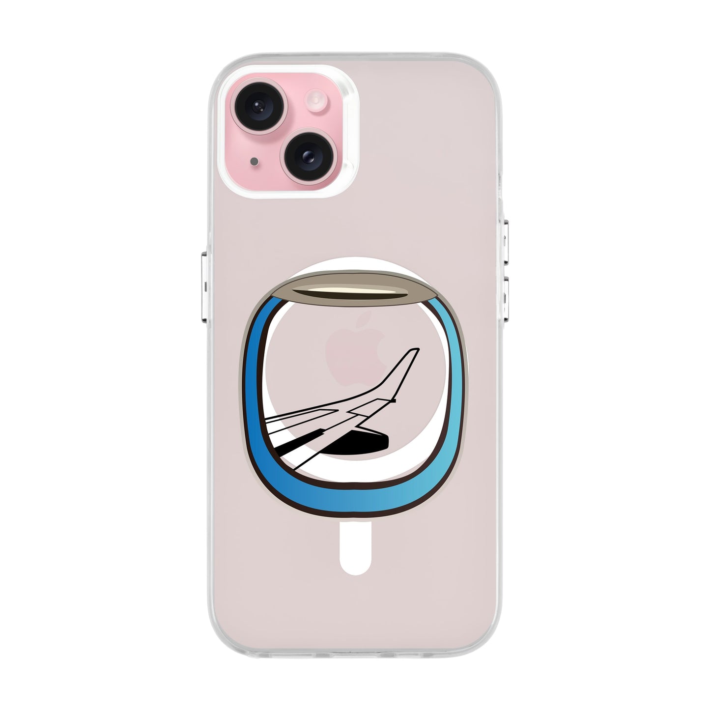 AIRCRAFT WINDOW-Hold Kılıf MagSafe Özellikli - iPhone 15 Plus