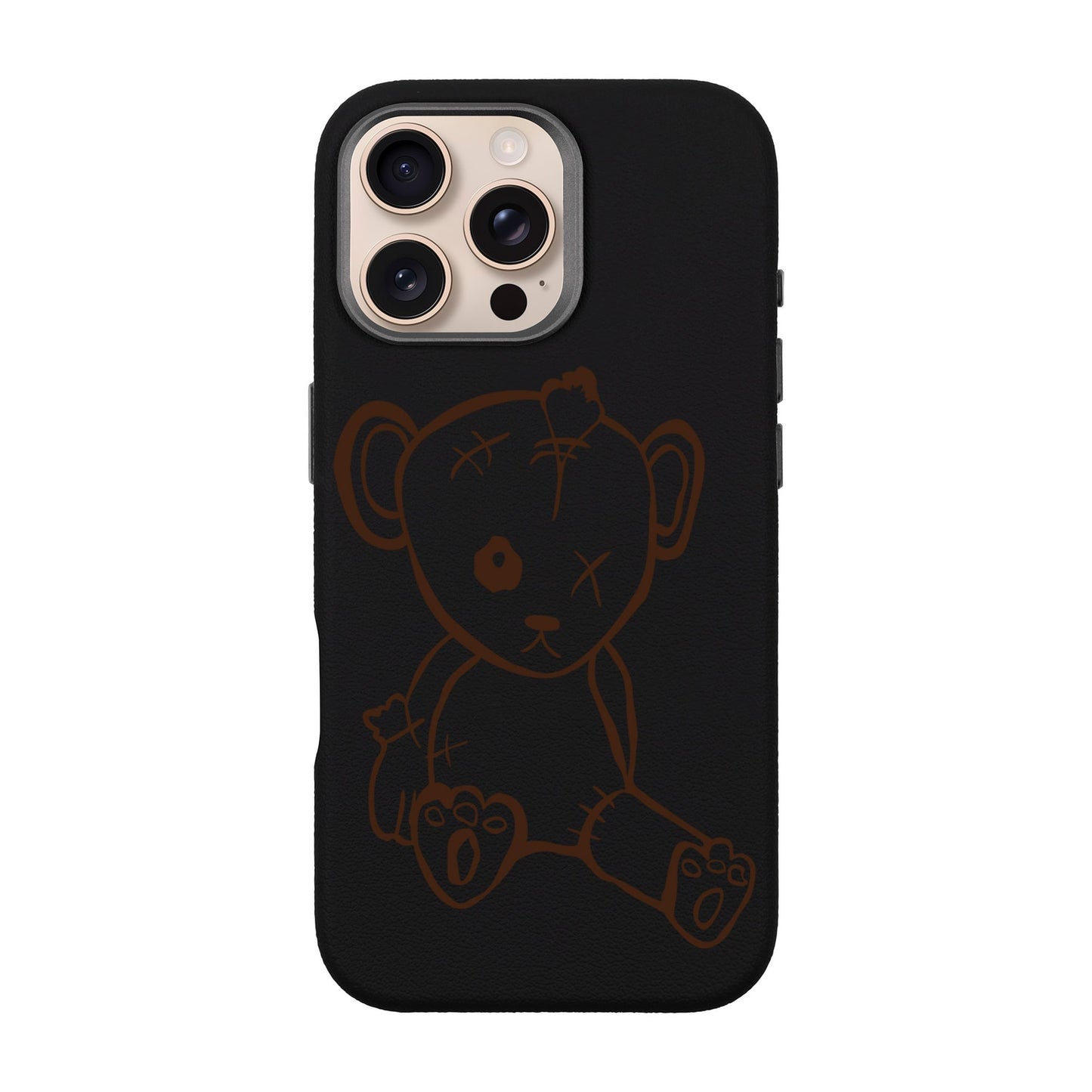 BABY BEAR-iPhone 16 Pro Max Leather Premium Kılıf MagSafe Özellikli