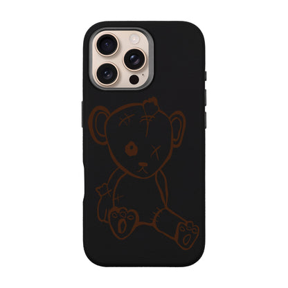 BABY BEAR-iPhone 16 Pro Max Leather Premium Kılıf MagSafe Özellikli