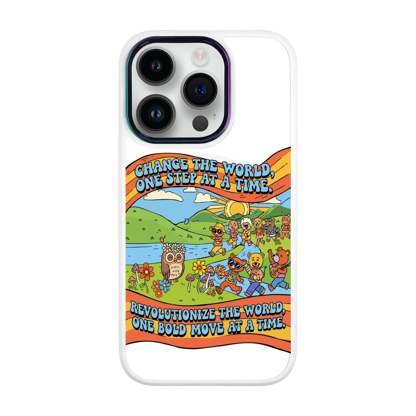 CHANGE THE WORLD-Vigor Kılıf MagSafe Özellikli - iPhone 14 Pro