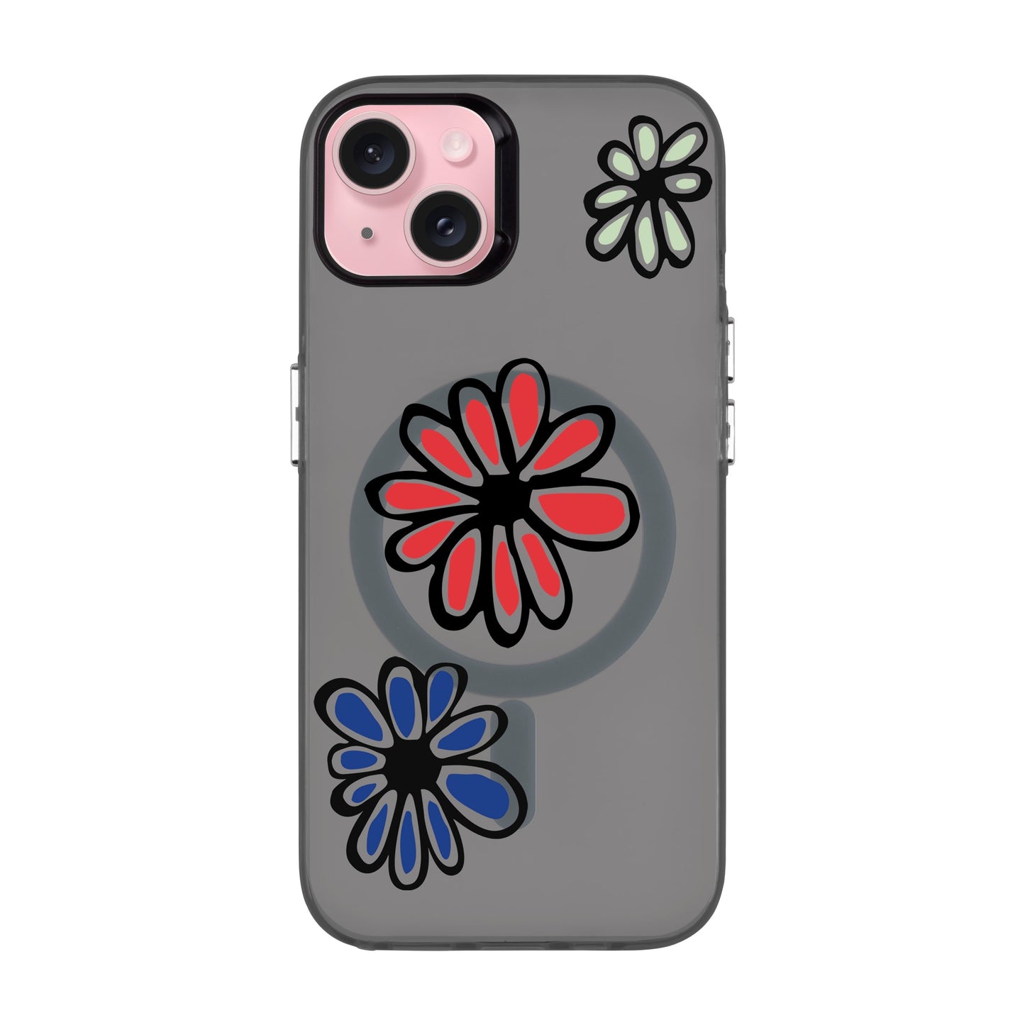 FLORIST-iPhone 15 Plus Hold Kılıf MagSafe Özellikli