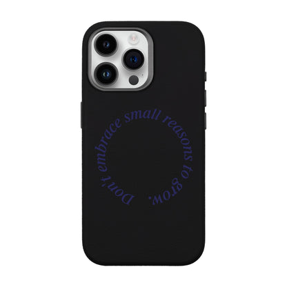 GROW-iPhone 14 Pro Max Leather Premium Kılıf MagSafe Özellikli