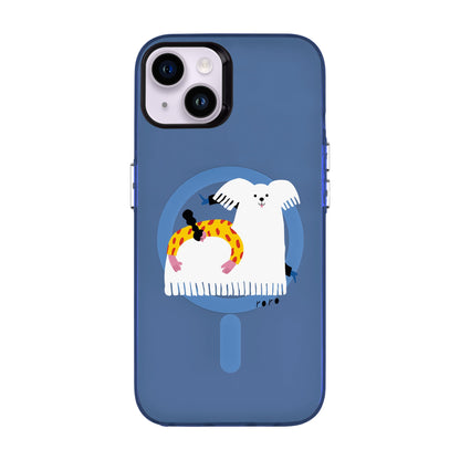 FANCY DOG-iPhone 14 Plus Hold Kılıf MagSafe Özellikli