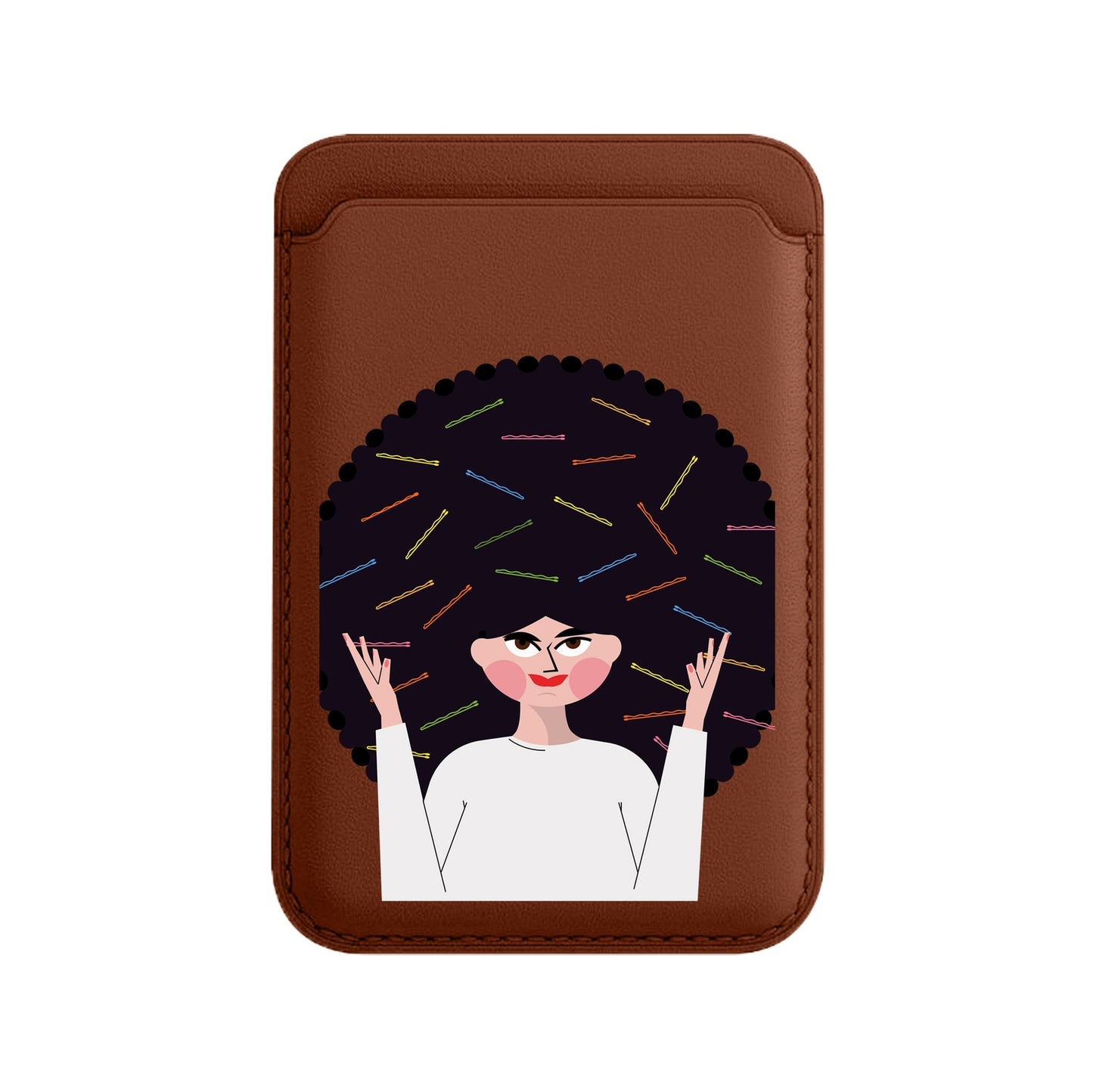 TANGLES OF HAPPINESS-Leather Kartlık