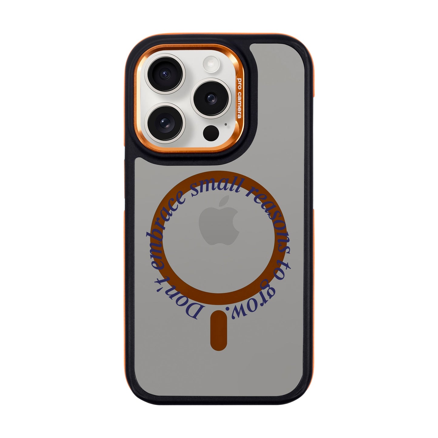 GROW-iPhone 15 Pro Dark Kılıf MagSafe Özellikli