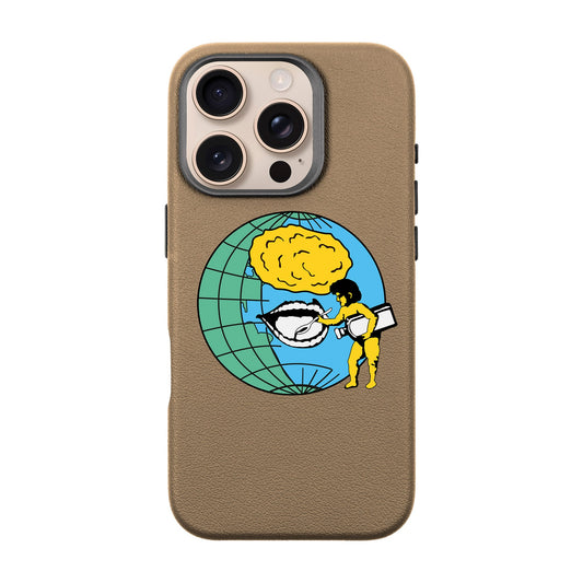 CREATIVE-iPhone 16 Pro Leather Premium Kılıf MagSafe Özellikli