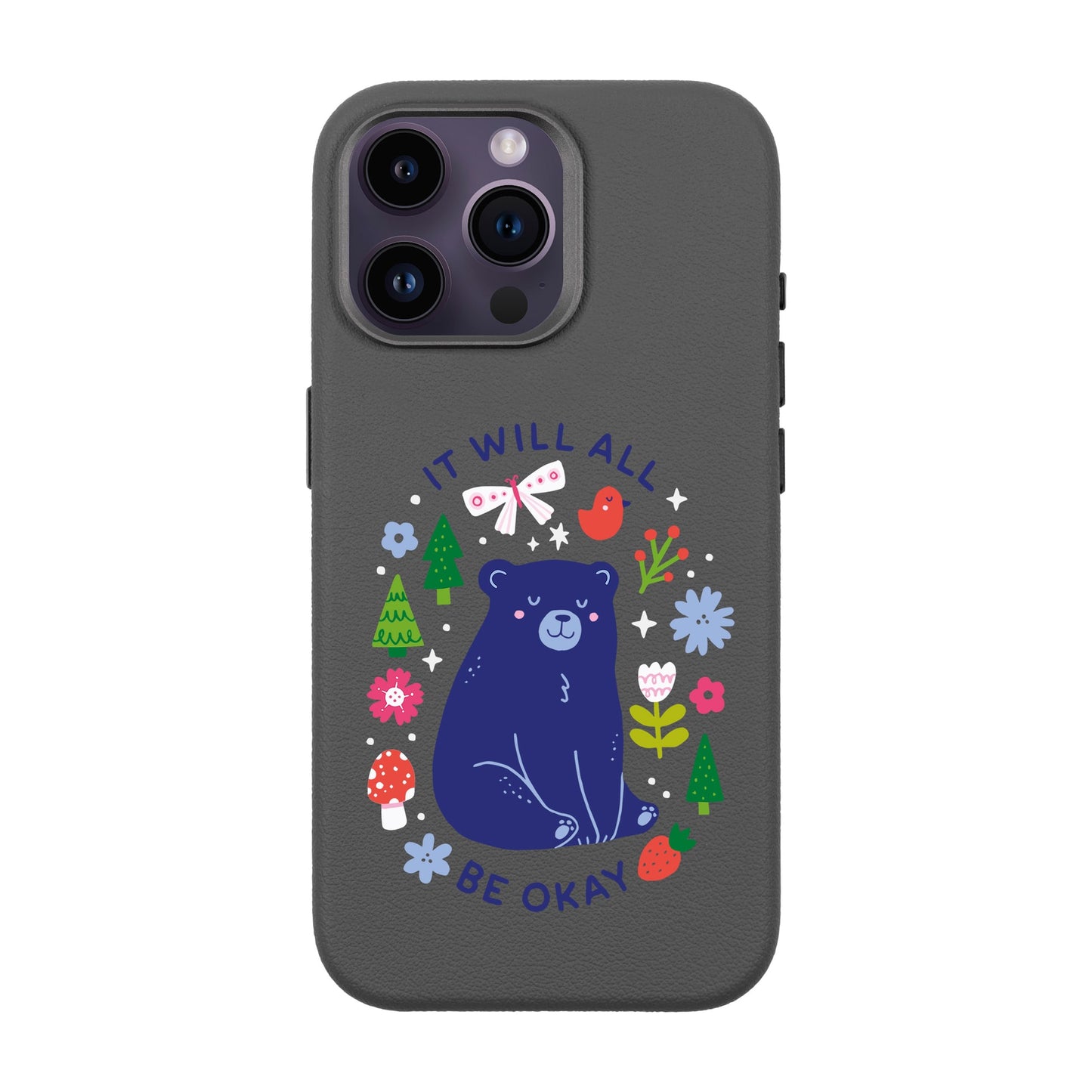 BE OKAY-iPhone 14 Pro Max Leather Premium Kılıf MagSafe Özellikli