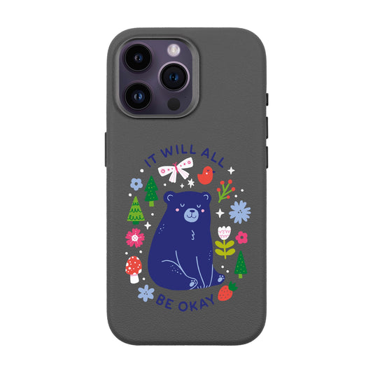 BE OKAY-iPhone 14 Pro Max Leather Premium Kılıf MagSafe Özellikli