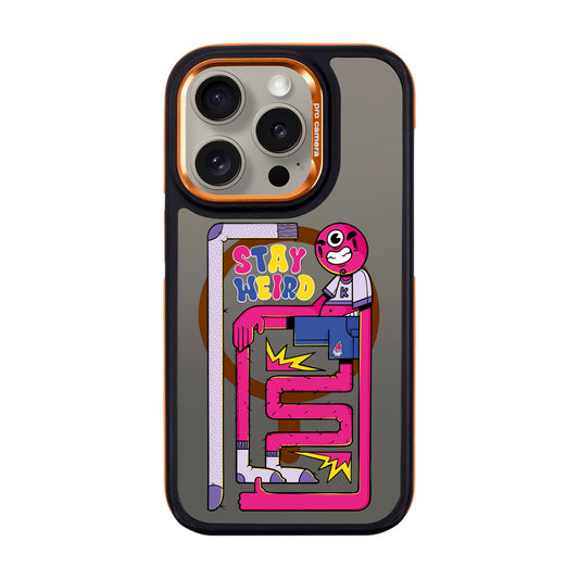 OG TOOTHY-iPhone 15 Pro Dark Kılıf MagSafe Özellikli
