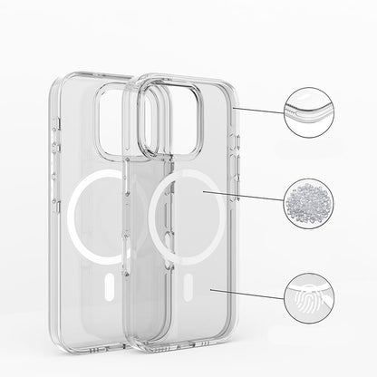 NEW-iPhone 16 Clear Premium Kılıf MagSafe Özellikli