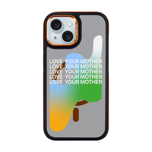 LOVE YOUR MOTHER-iPhone 15 Dark Kılıf MagSafe Özellikli