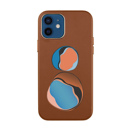 LOOKING FOR GEMS-iPhone 12 Mini Leather Kılıf