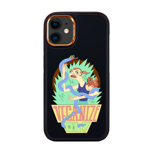 VEGANİZE-iPhone 11 Dark Kılıf MagSafe Özellikli