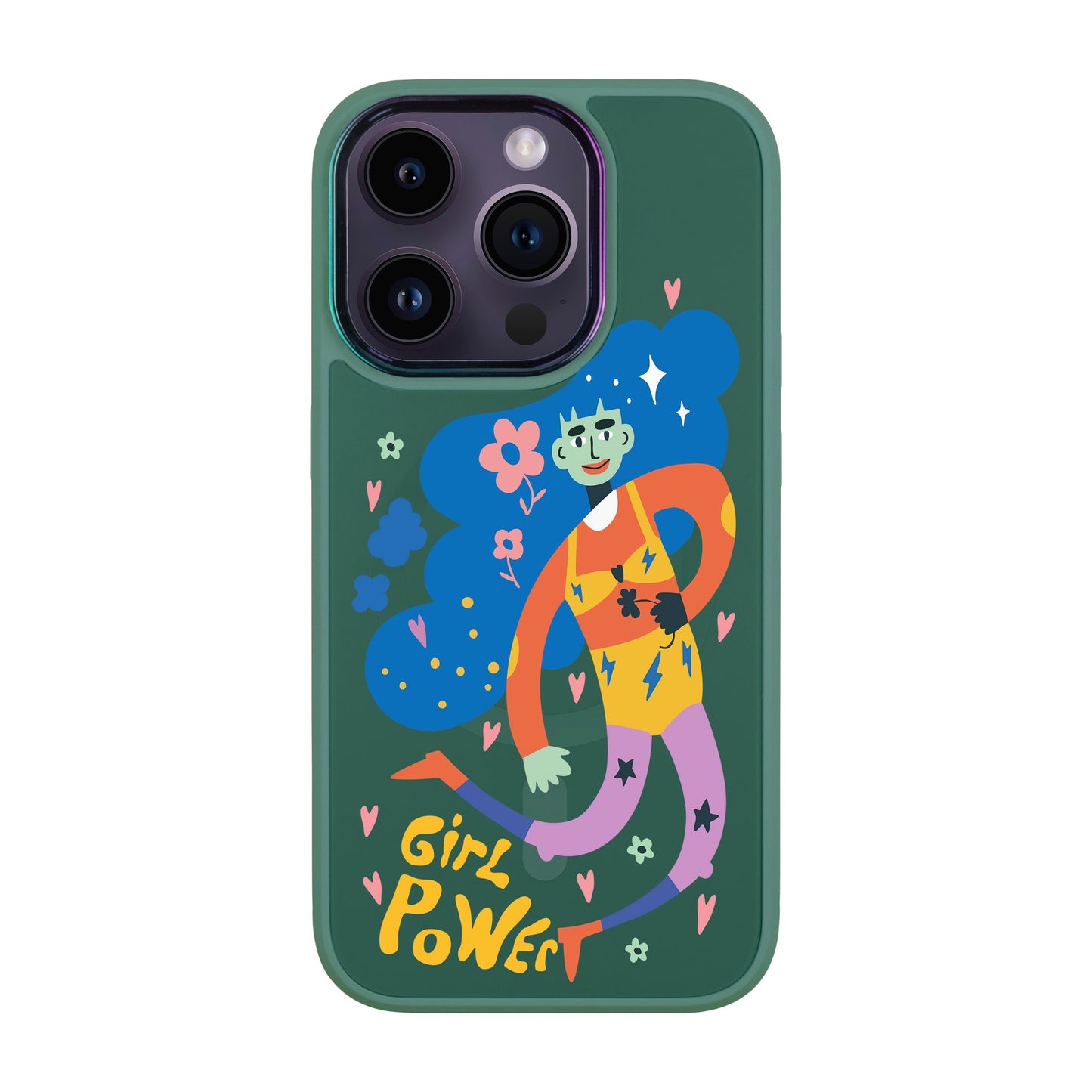 GIRL POWER-iPhone 14 Pro Vigor Kılıf MagSafe Özellikli