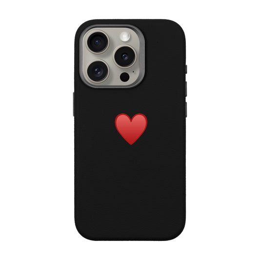 SPREAD HEART-iPhone 15 Pro Leather Premium Kılıf MagSafe Özellikli