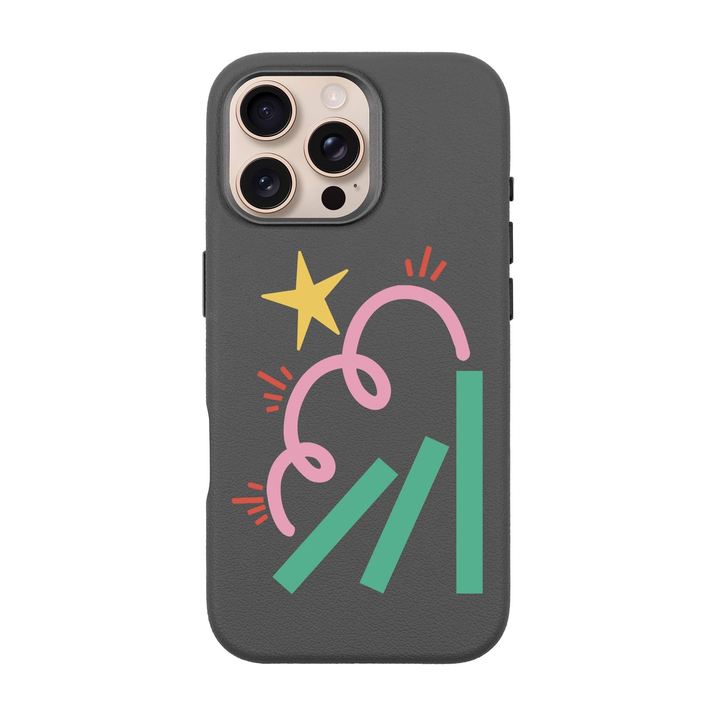 DOMINO-iPhone 16 Pro Max Leather Premium Kılıf MagSafe Özellikli