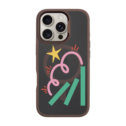 DOMINO-iPhone 16 Pro Rise Kılıf MagSafe Özellikli