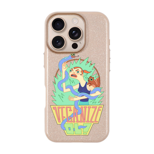 VEGANİZE-iPhone 16 Pro Radiant Kılıf MagSafe Özellikli