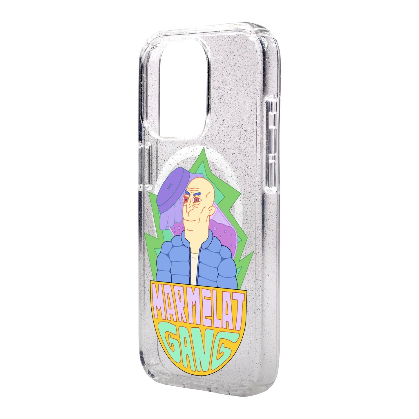 MARMELAT GANG-Shiny Kılıf MagSafe Özellikli - iPhone 15 Pro