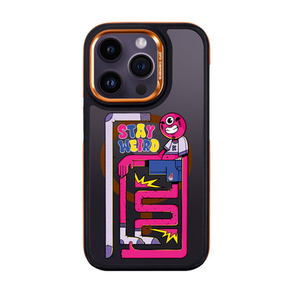 OG TOOTHY-Dark Kılıf MagSafe Özellikli - iPhone 14 Pro