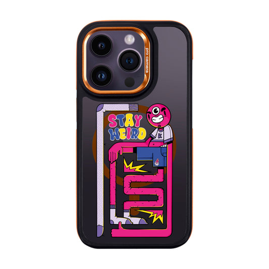 OG TOOTHY-iPhone 14 Pro Dark Kılıf MagSafe Özellikli