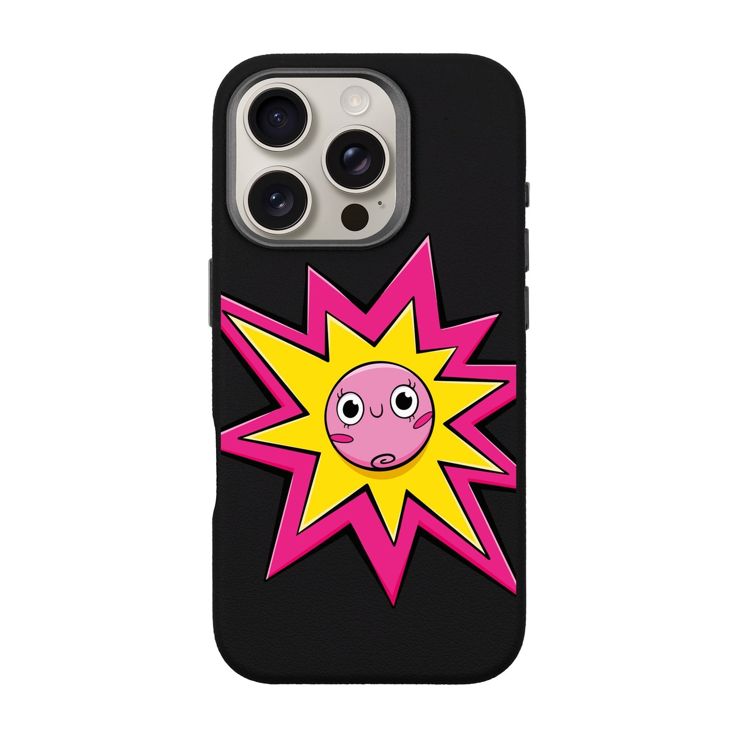 POP PRINCESSES-iPhone 16 Pro Leather Premium Kılıf MagSafe Özellikli