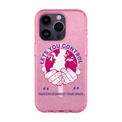 LET'S YOU CONTROL-iPhone 14 Pro Shiny Kılıf MagSafe Özellikli