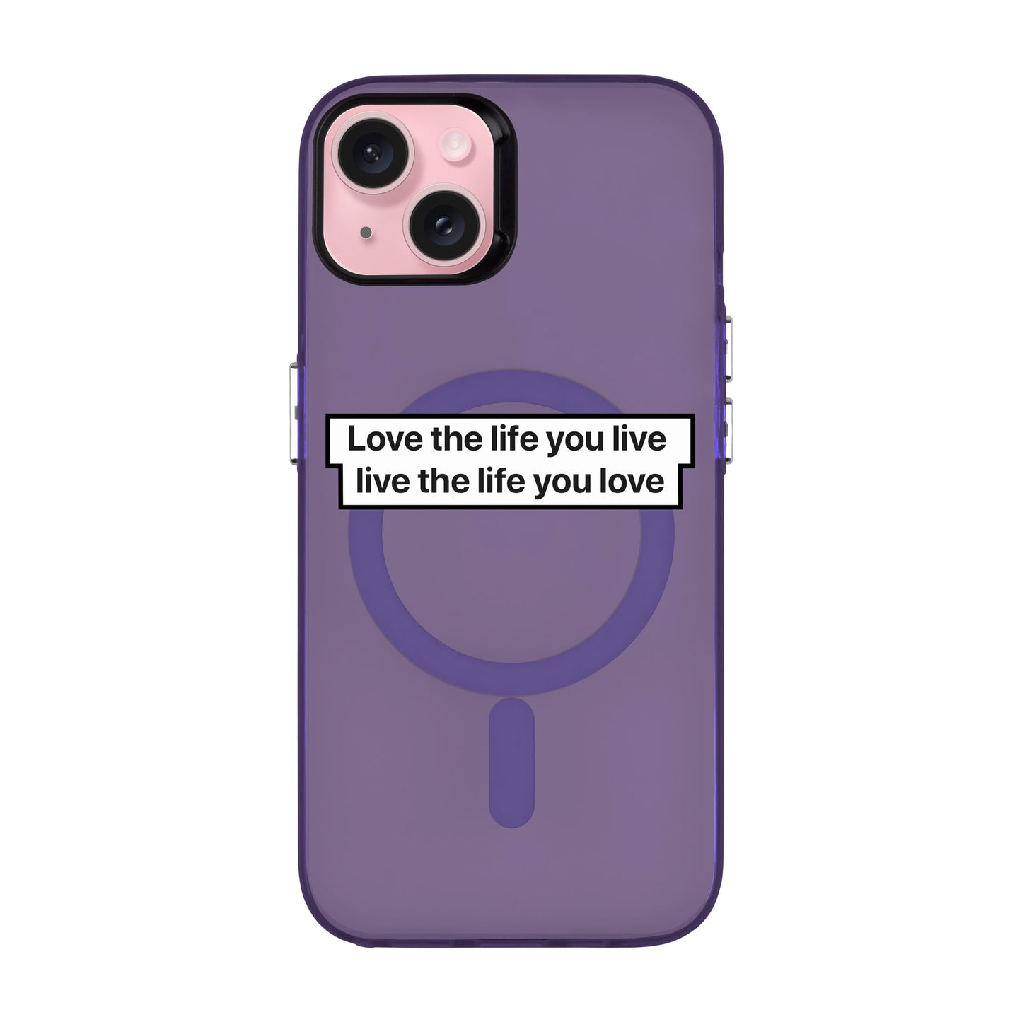 LOVE THE LIFE-iPhone 15 Plus Hold Kılıf MagSafe Özellikli