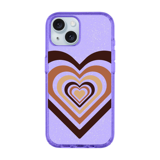 HEART-iPhone 15 Plus Shiny Kılıf MagSafe Özellikli