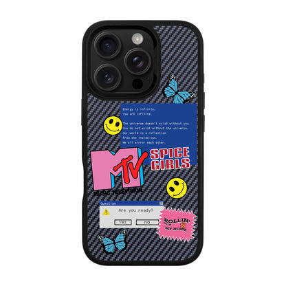 ARE YOU READY-iPhone 16 Pro Plaid Kılıf MagSafe Özellikli