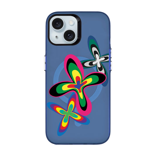 COLOR FLOWER-iPhone 15 Hold Kılıf MagSafe Özellikli