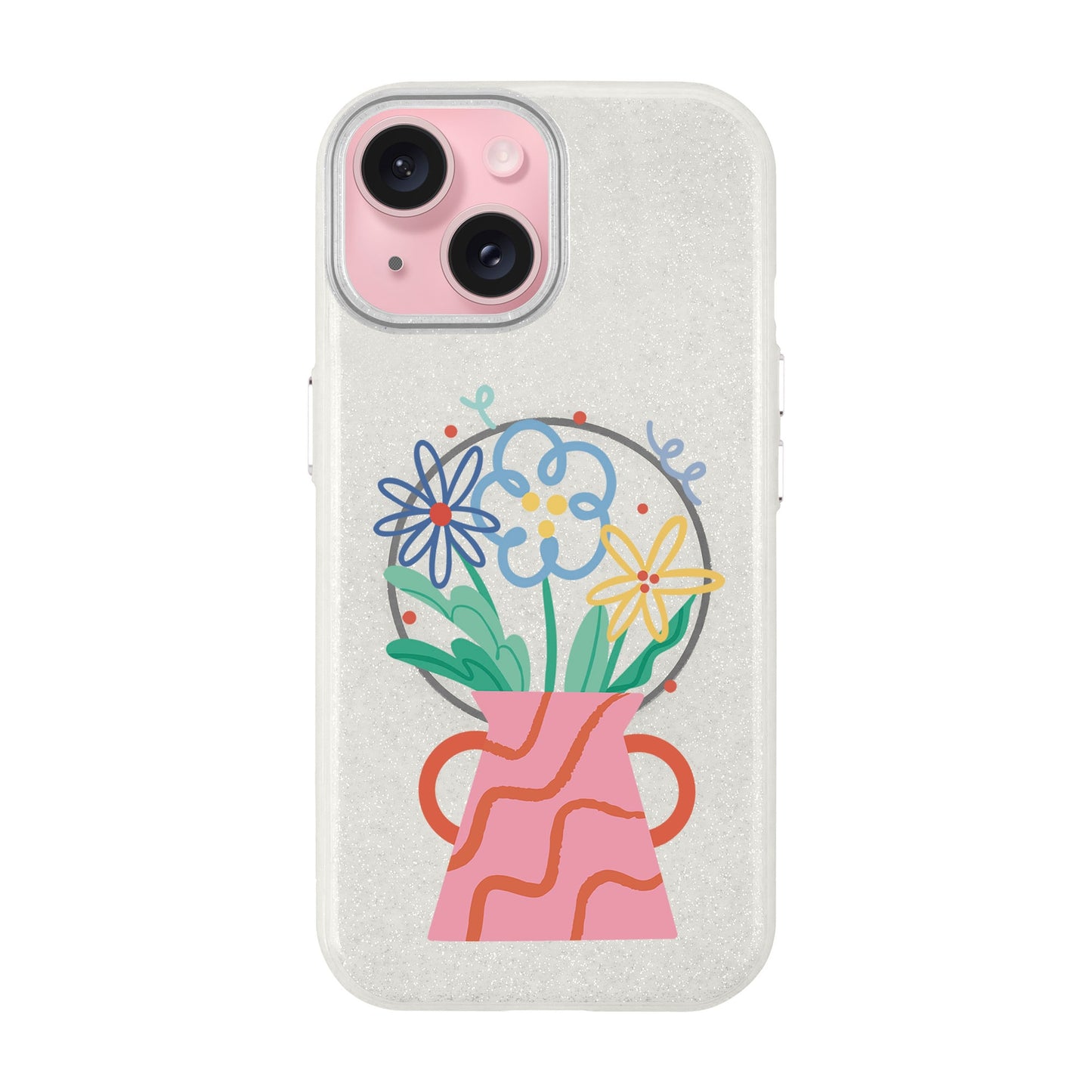 PINK VASE-iPhone 14 Radiant Kılıf MagSafe Özellikli