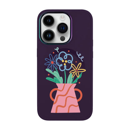 PINK VASE-iPhone 13 Pro Vigor Kılıf MagSafe Özellikli