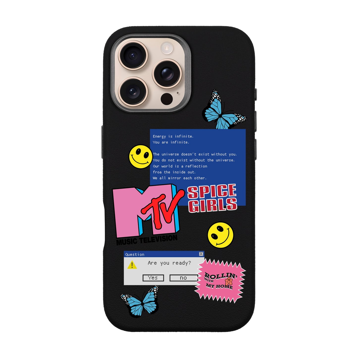 ARE YOU READY-iPhone 16 Pro Max Leather Premium Kılıf MagSafe Özellikli