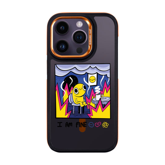 I AM FINE-iPhone 14 Pro Dark Kılıf MagSafe Özellikli