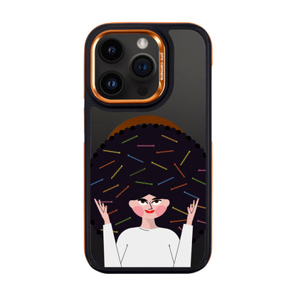 TANGLES OF HAPPINESS-Dark Kılıf MagSafe Özellikli - iPhone 14 Pro