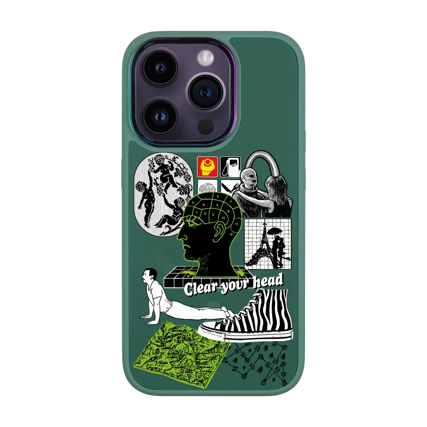 CLEAR YOUR HEAD-iPhone 14 Pro Vigor Kılıf MagSafe Özellikli