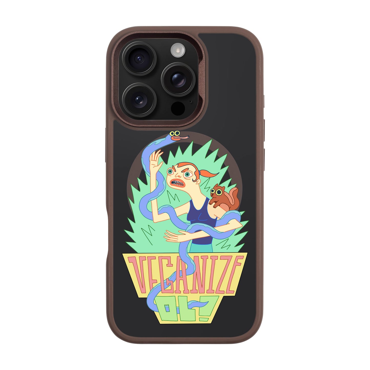 VEGANİZE-iPhone 16 Pro Rise Kılıf MagSafe Özellikli