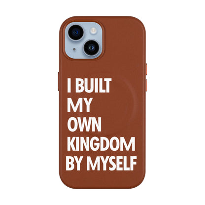 KINGDOM-Leather Kılıf MagSafe Özellikli - iPhone 13