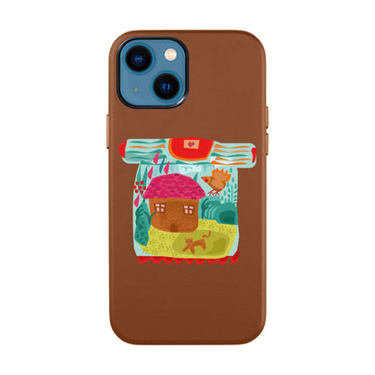 SİHİRLİ KAZAK-iPhone 14 Leather Kılıf