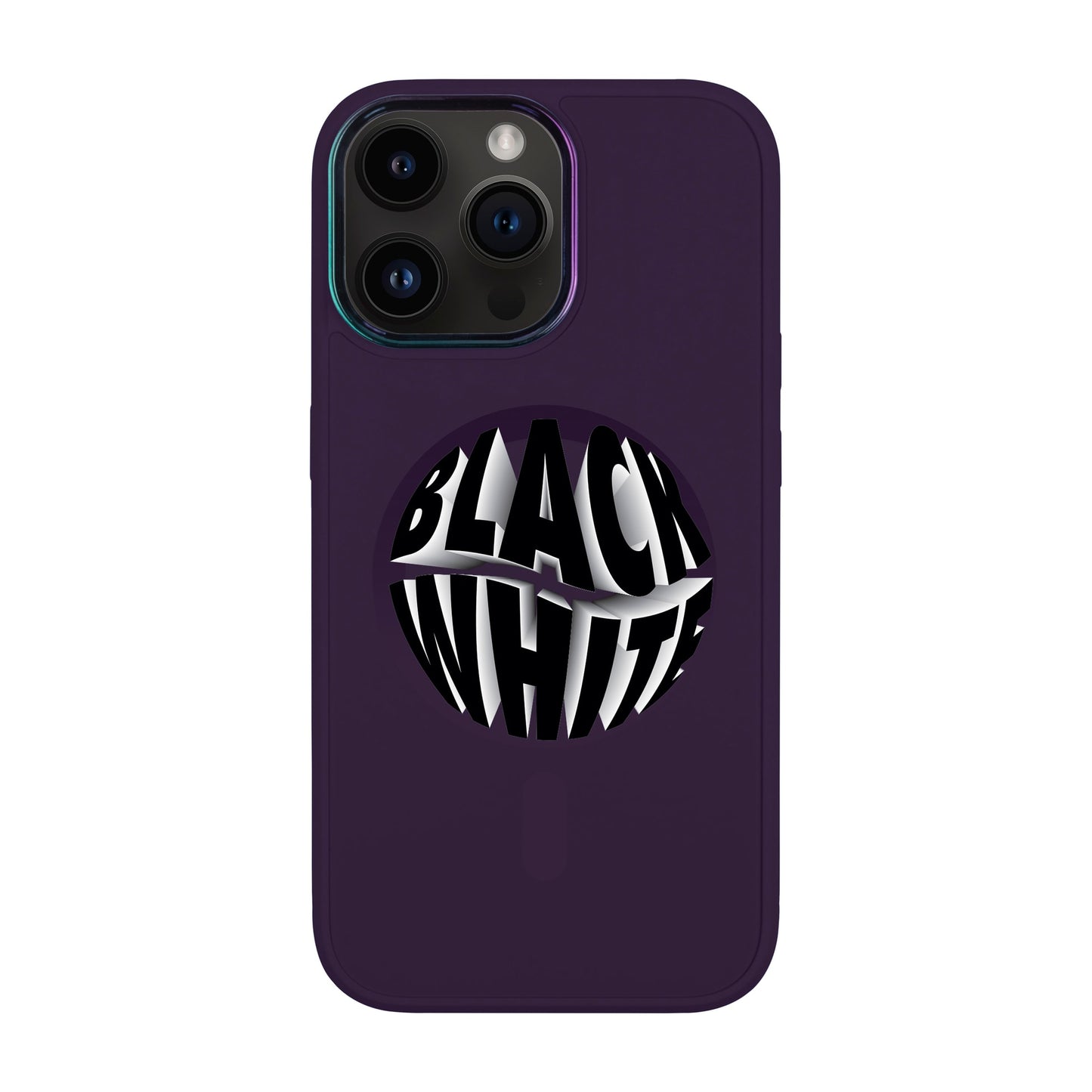 BLACK WHITE-iPhone 14 Pro Max Vigor Kılıf MagSafe Özellikli