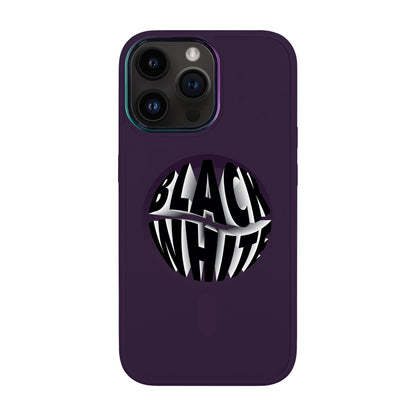 BLACK WHITE-iPhone 14 Pro Max Vigor Kılıf MagSafe Özellikli