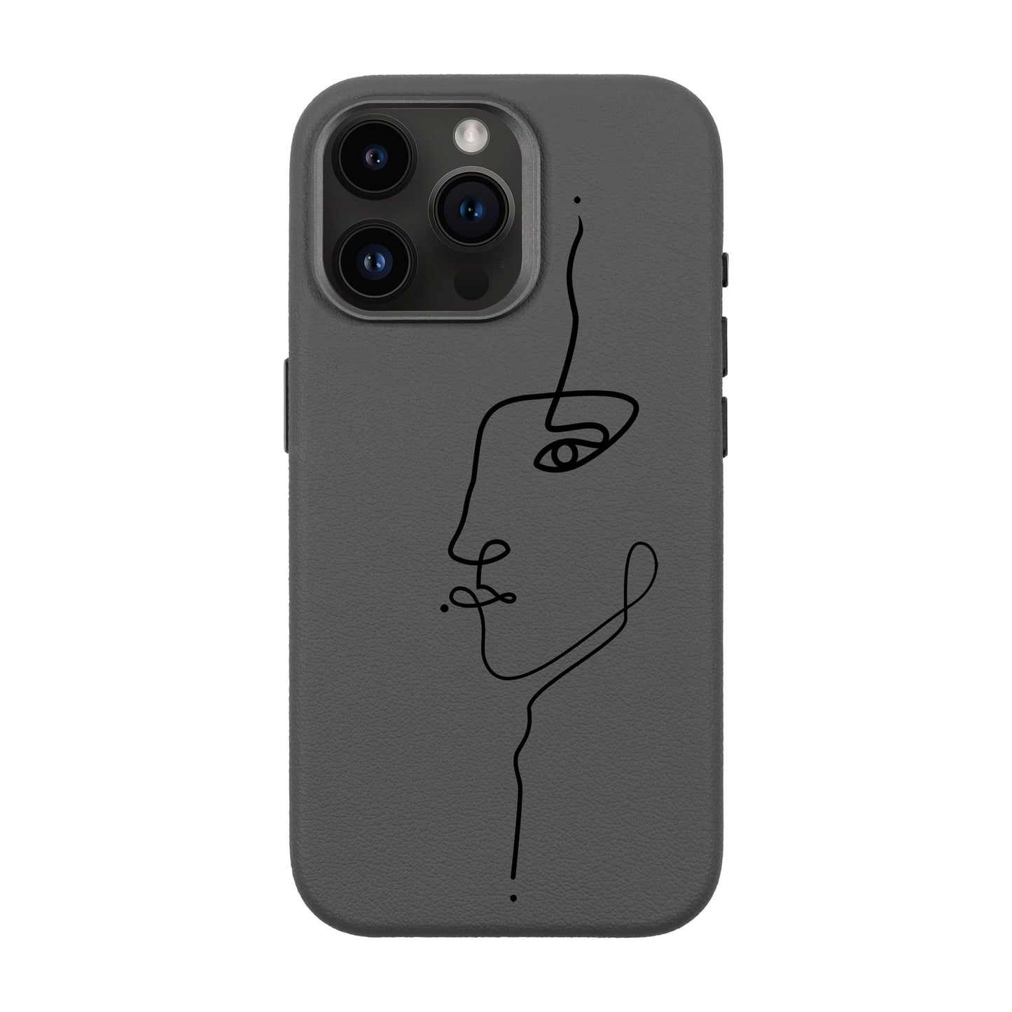 FACE-iPhone 14 Pro Max Leather Premium Kılıf MagSafe Özellikli